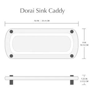 Dorai Organizador de fregadero para el hogar se seca al_7