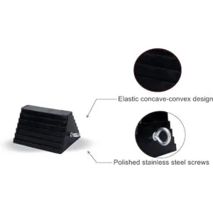 Tiousmoky Calzas de rueda de goma resistentes para_3