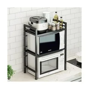 DOLALIKE Estante para horno de microondas soporte_6