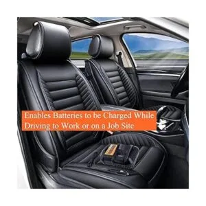 Elefly DCB119 Cargador de coche de repuesto para Dewalt_4