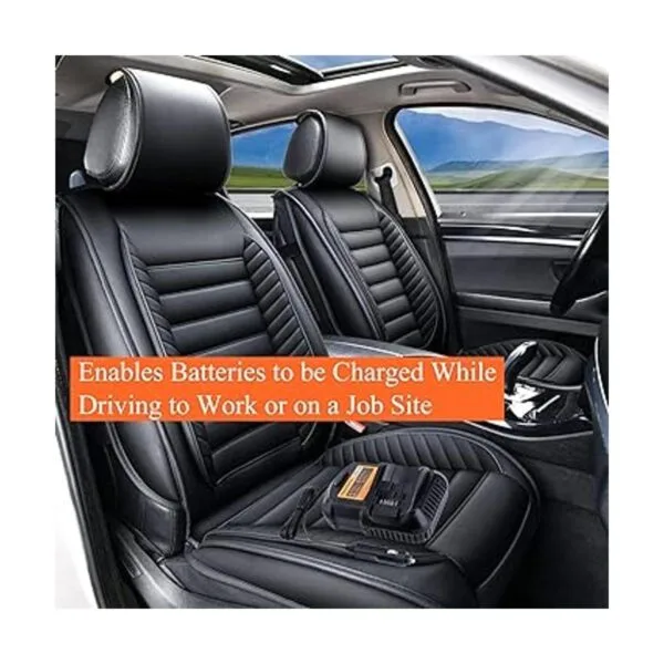 Elefly DCB119 Cargador de coche de repuesto para Dewalt_4