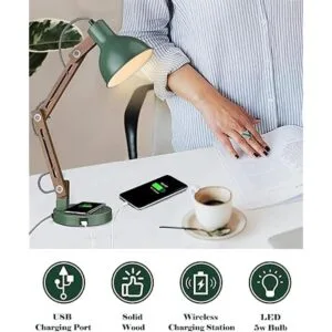 ELYONA Lámpara de escritorio LED mejorada luz de lectura_4