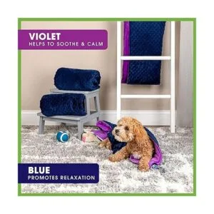 BARMY Manta con peso para perros 42 x 36 pulgadas 6_4