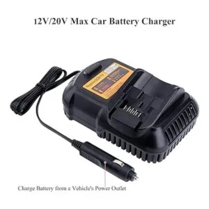 Elefly DCB119 Cargador de coche de repuesto para Dewalt_3