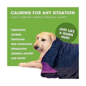 BARMY Manta con peso para perros 42 x 36 pulgadas 6_2