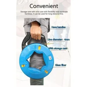 Extractor de alambre de acero con cinta de pescado de_2