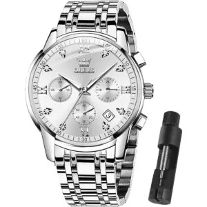 OLEVS Men Multifunction Watch Multi Dial Waterproof_1