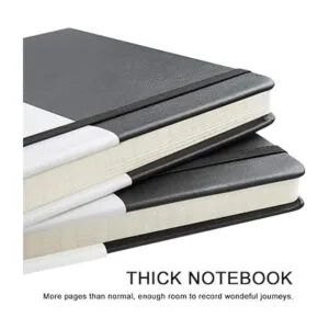 Huhuhero Paquete de 10 cuadernos clásico a rayas papel_3