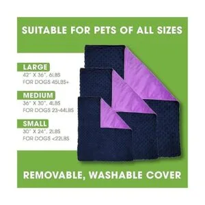 BARMY Manta con peso para perros 42 x 36 pulgadas 6_6