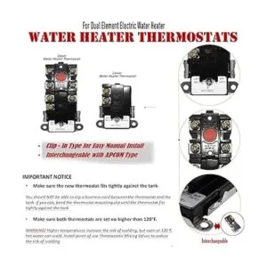 EWH03 Kit de ajuste de calentador de agua eléctrico con_4