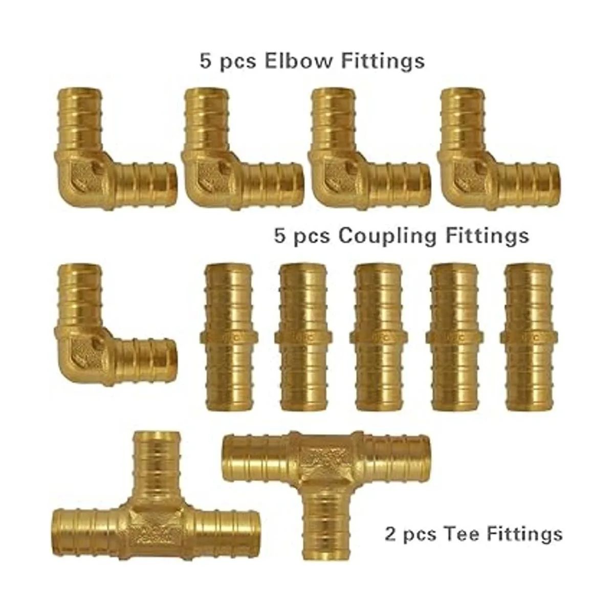 TT Flex Accesorios PEX de latón todo en uno con 12 piezas_3