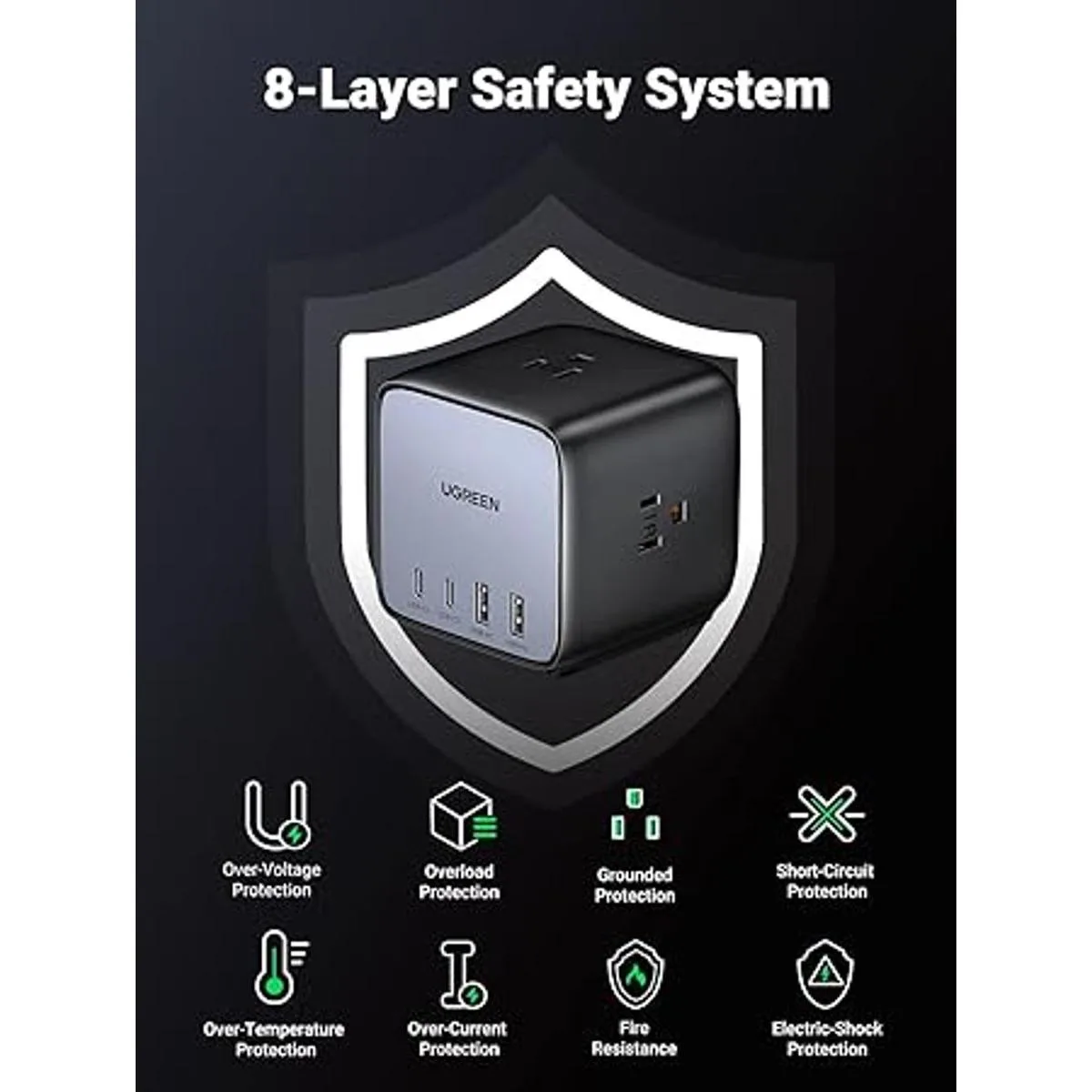 UGREEN Estación de carga de 65 W estación de carga USB C_6