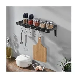 Sedesbon Juego de 2 estantes flotantes de pared estantes_4