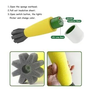 ABCaptain Juego de lanzador de mortero cohetes de espuma_4