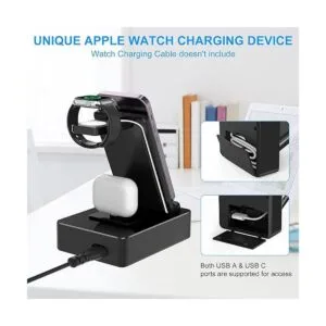 Estación de carga 8 en 1 estación de carga inalámbrica de_4