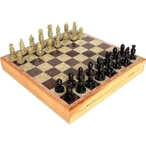 StonKraft Tabla de ajedrez de 10.0 x 10.0 in con base de_3