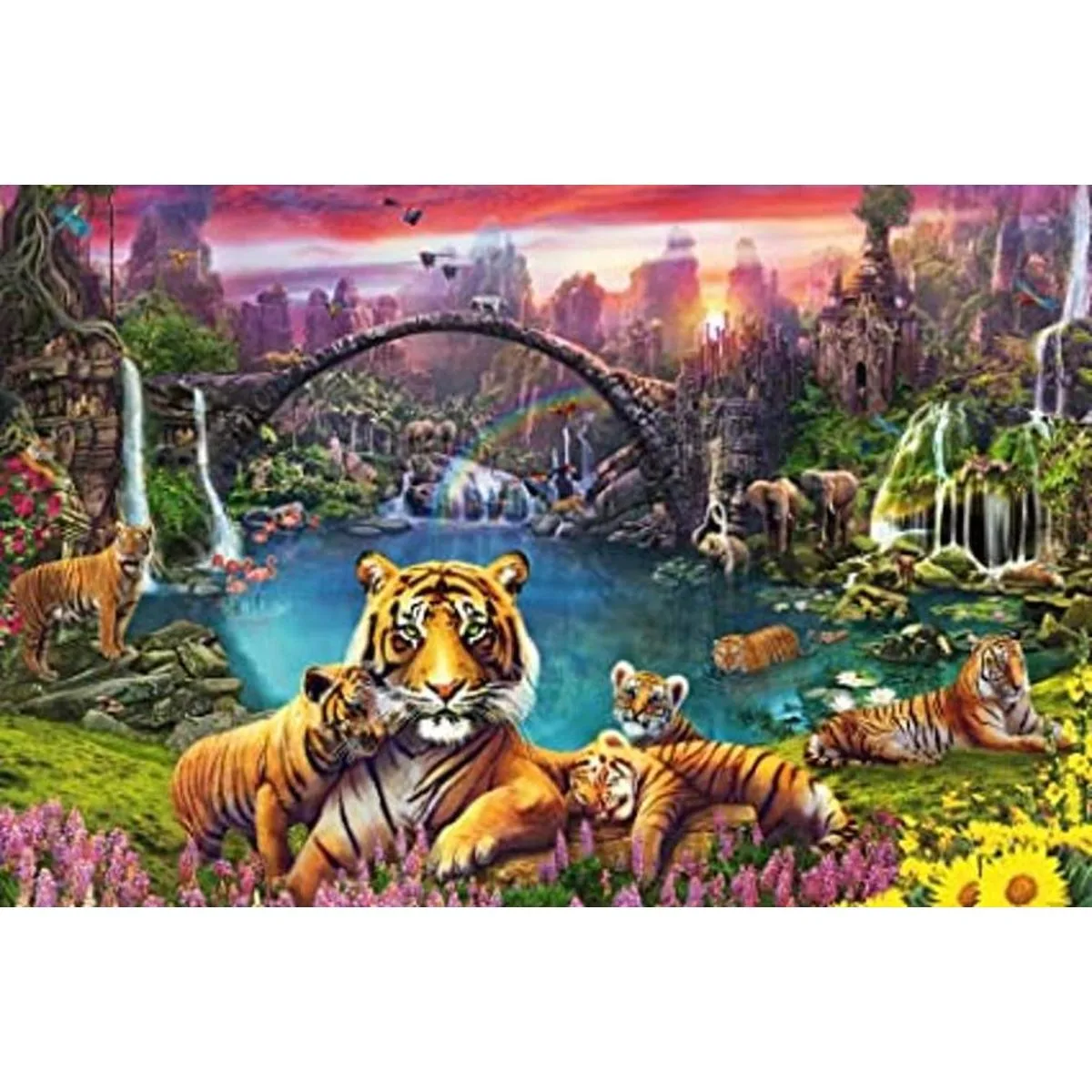 Ravensburger Tiger in Paradise Lagune Rompecabezas de 3000_1