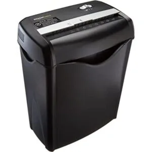 Trituradora de papel y tarjetas de crédito cruzadas de 6_1