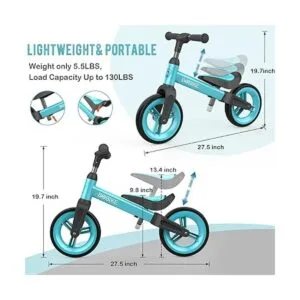 BOBIKE Juguetes de bicicleta de equilibrio para niños de 1_4