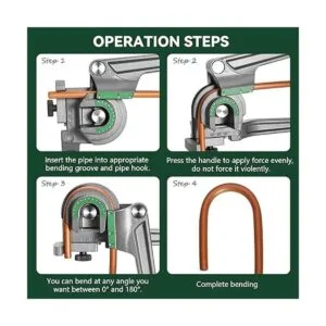 Antstone Doblador de tubos 3 en 1 doblador de tubos HVAC_4