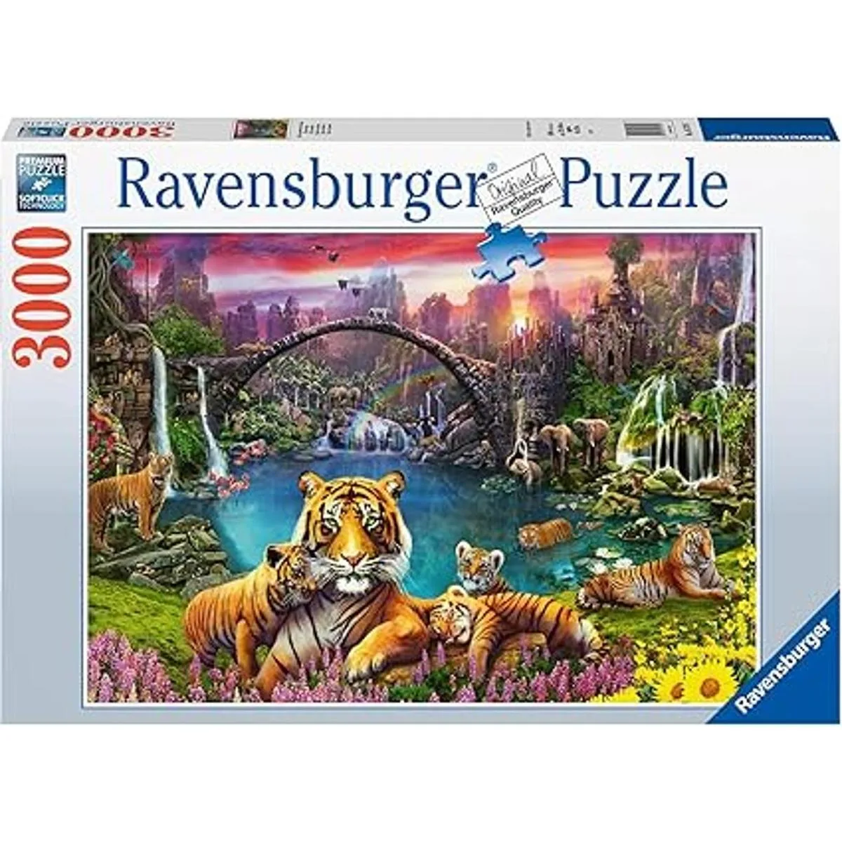 Ravensburger Tiger in Paradise Lagune Rompecabezas de 3000_2