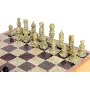 StonKraft Tabla de ajedrez de 10.0 x 10.0 in con base de_4