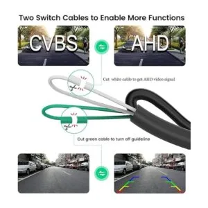 Cámara de respaldo HD 720P para vehículo Audi A4L A5 A3 Q3_2