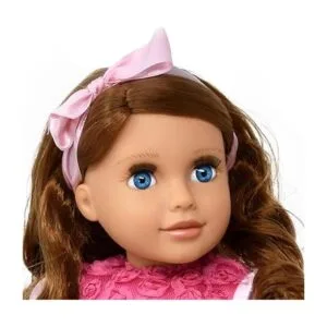 Muñeca de niña de 18 pulgadas muñeca de moda con cabello_2