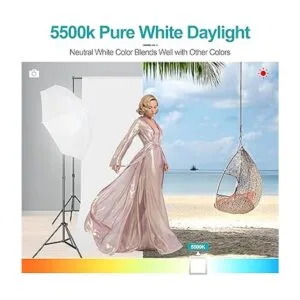 EMART Bombillas de fotografía de 45 W 5500 K E26E27_3