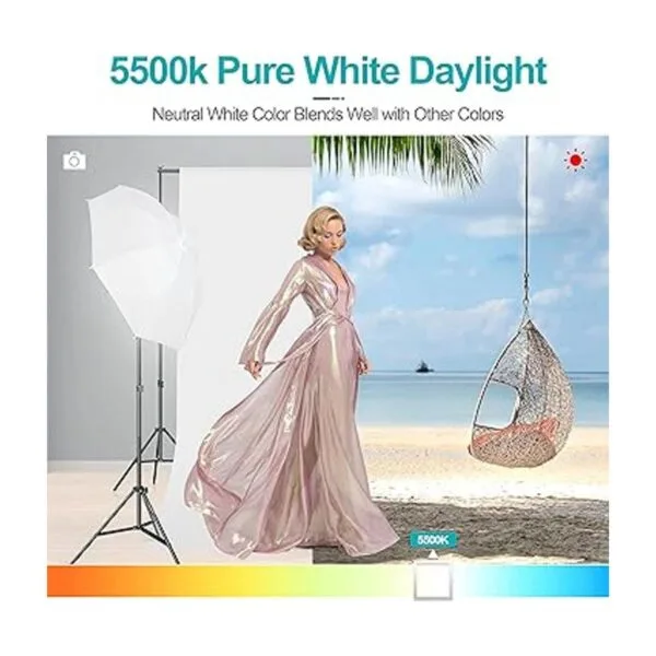 EMART Bombillas de fotografía de 45 W 5500 K E26E27_3