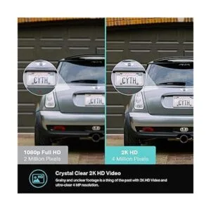 Kasa Cámara de seguridad 2K de 4 MP con cable para_3