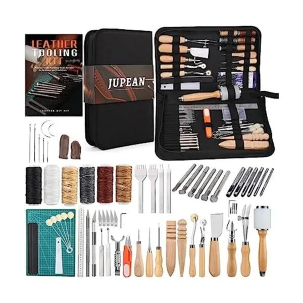 Herramientas de trabajo de cuero kits de artesanía de_1