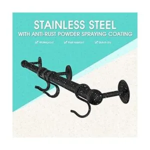ROTHLEY Colgador para macetas colgante estante de acero_4
