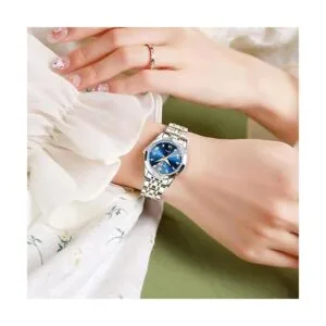OLEVS Womens Watch Fashion Dress Diamond Female Watches_2