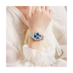 OLEVS Womens Watch Fashion Dress Diamond Female Watches_6