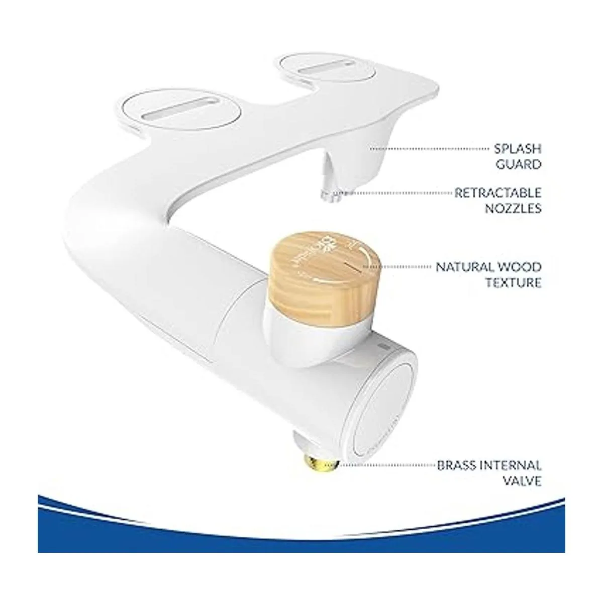 Bio Bidet Accesorio de inodoro de bidé simple Essential_4