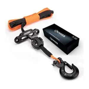 BUNKER INDUST Kit de cuerda sintética de cabrestante de_1