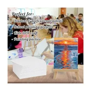 Paquete de 72 lienzos para pintar de 8 x 10 pulgadas_6