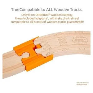 100Piece Orbrium Juguetes tripleloop Conjunto tren de_6