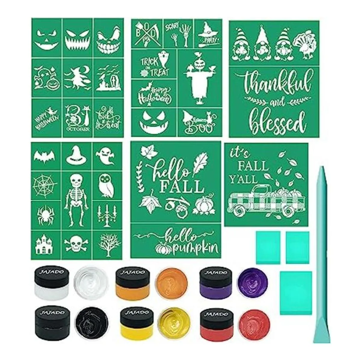 JAJADO Plantillas de pantalla de seda plantillas de_1