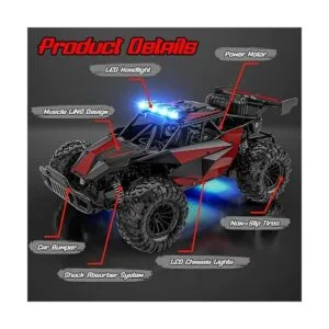 BLUEJAY Coche de control remoto 2.4 GHz de alta_4