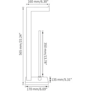 Miyili Portarrollos de papel higiénico de acero_2