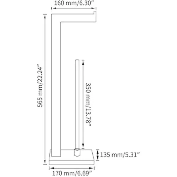Miyili Portarrollos de papel higiénico de acero_2