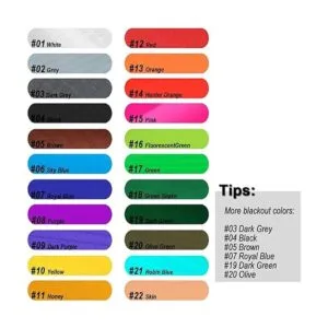 9KM DWLIFE Tela tela de nailon Ripstop blanca 40D 60 x_5