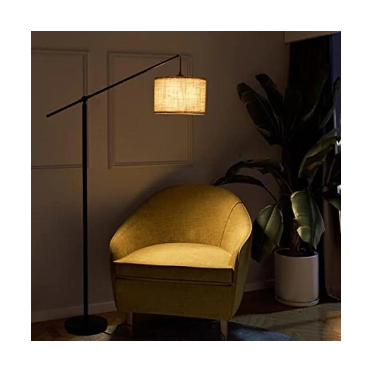 Suraielec Lámpara de pie de arco lámpara de pie voladizo_1