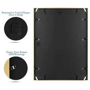 Frametory Marco de aluminio de 18 x 24 pulgadas para_5