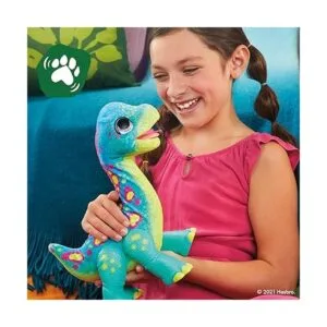 FurReal Snackin Sam The Bronto Juguete animatrónico_6
