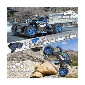 CROBOLL Auto grande de control remoto 112 para niños y_3