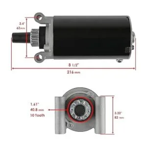 Caltric Motor de arranque para Kohler Courage Twin SV730_2