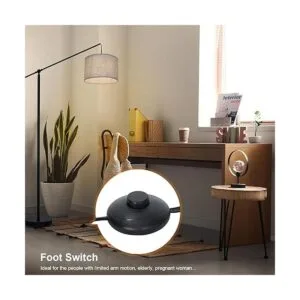 Suraielec Lámpara de pie de arco lámpara de pie voladizo_4